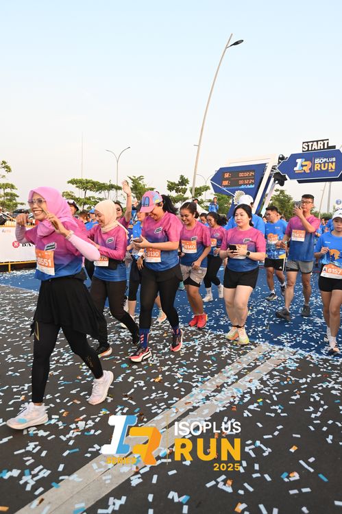 Race photo from ISOPLUS RUN 2025 - JAKARTA