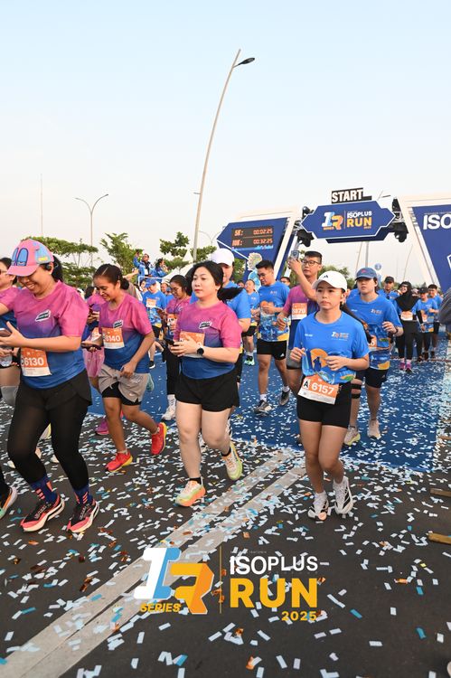 Race photo from ISOPLUS RUN 2025 - JAKARTA