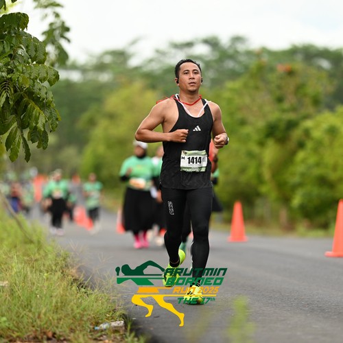 Race photo from ARUTMIN BORNEO RUN 2025