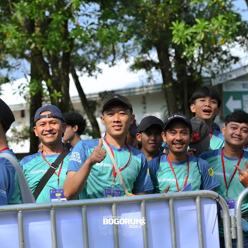 Race photo from BOGORUN 2026