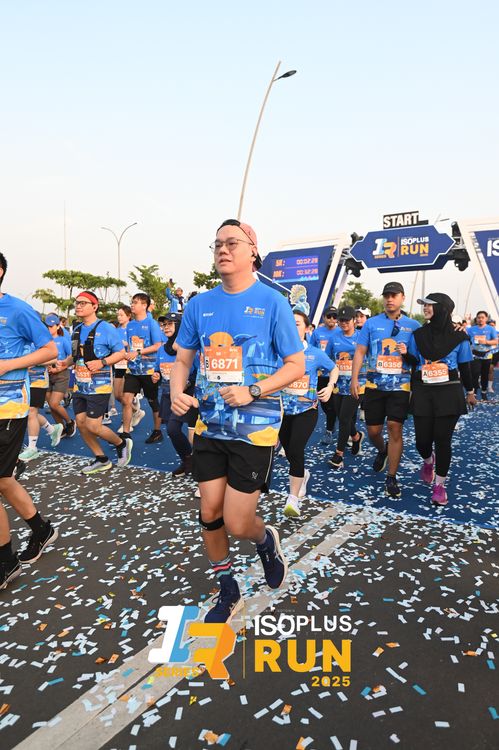 Race photo from ISOPLUS RUN 2025 - JAKARTA