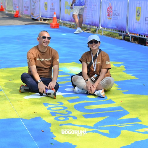 Race photo from BOGORUN 2026