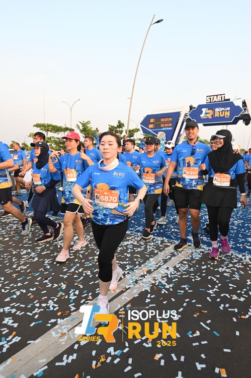 Race photo from ISOPLUS RUN 2025 - JAKARTA