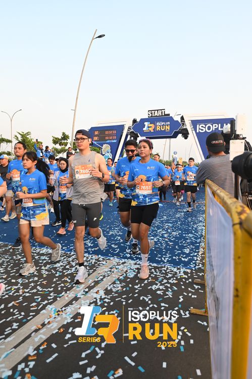 Race photo from ISOPLUS RUN 2025 - JAKARTA