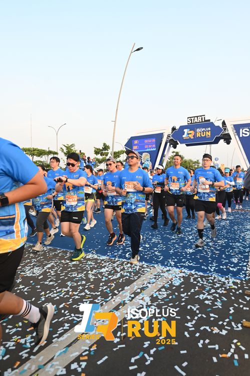 Race photo from ISOPLUS RUN 2025 - JAKARTA