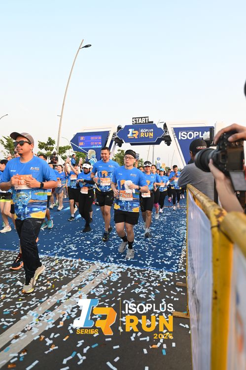 Race photo from ISOPLUS RUN 2025 - JAKARTA