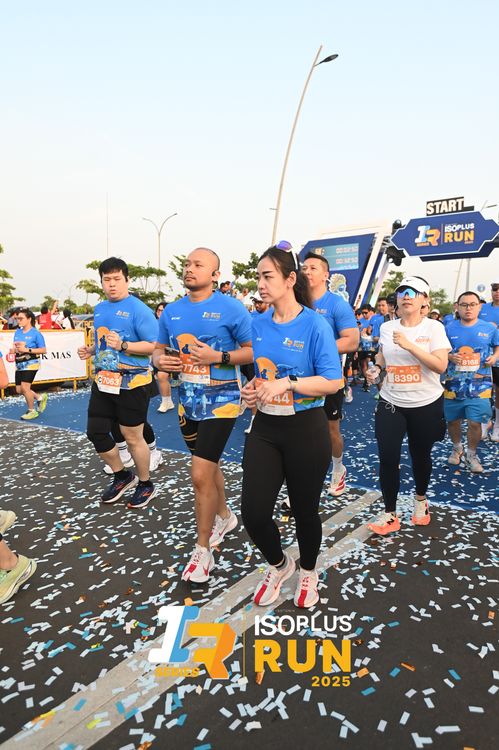 Race photo from ISOPLUS RUN 2025 - JAKARTA