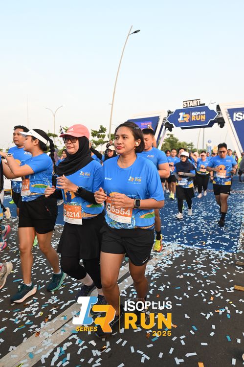 Race photo from ISOPLUS RUN 2025 - JAKARTA