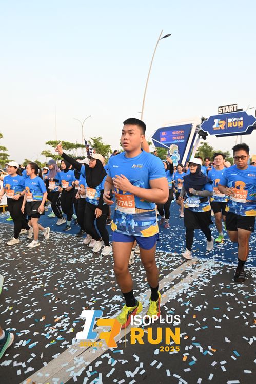 Race photo from ISOPLUS RUN 2025 - JAKARTA