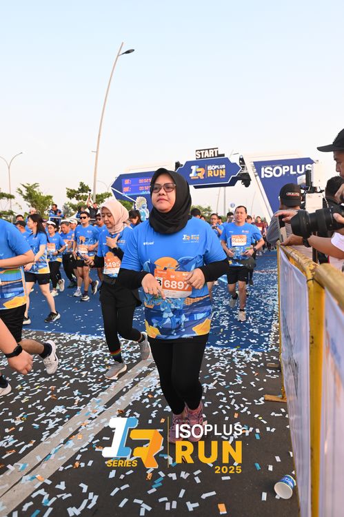 Race photo from ISOPLUS RUN 2025 - JAKARTA