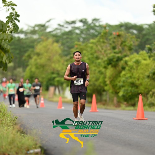 Race photo from ARUTMIN BORNEO RUN 2025