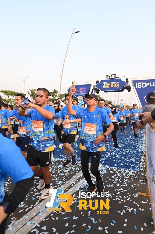 Race photo from ISOPLUS RUN 2025 - JAKARTA