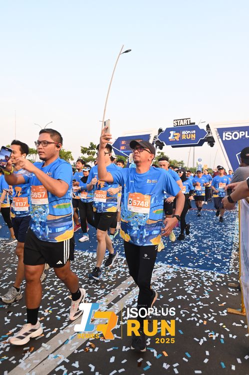 Race photo from ISOPLUS RUN 2025 - JAKARTA