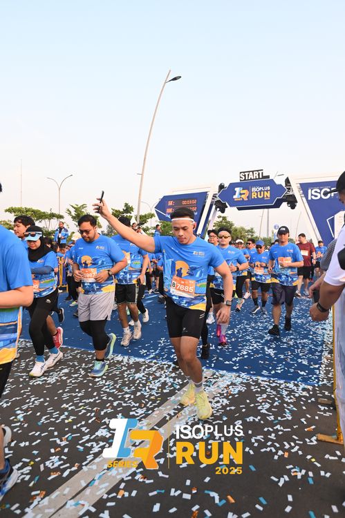 Race photo from ISOPLUS RUN 2025 - JAKARTA