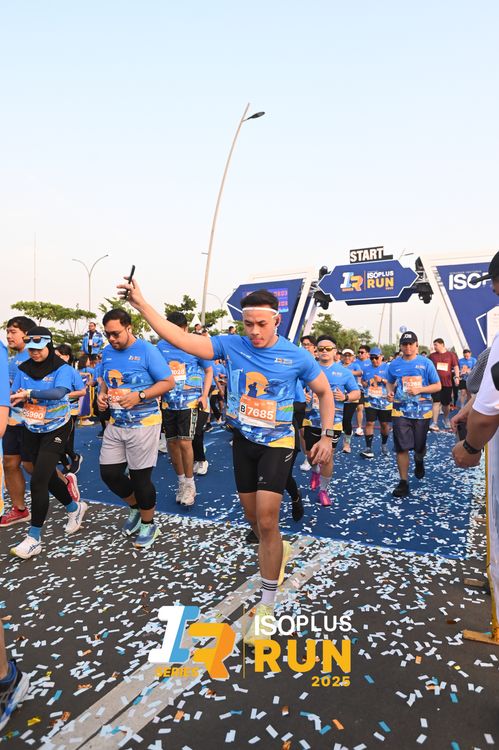 Race photo from ISOPLUS RUN 2025 - JAKARTA