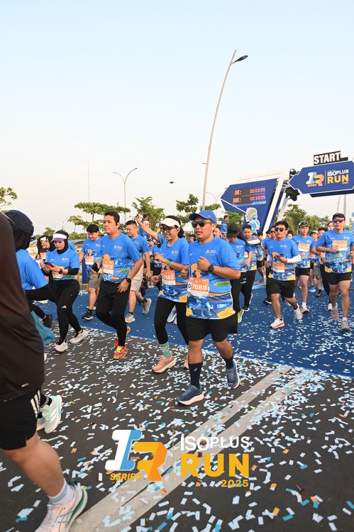 Race photo from ISOPLUS RUN 2025 - JAKARTA