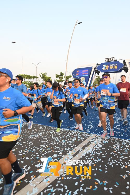 Race photo from ISOPLUS RUN 2025 - JAKARTA