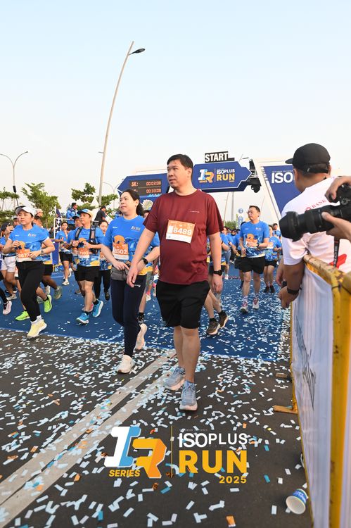 Race photo from ISOPLUS RUN 2025 - JAKARTA