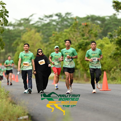 Race photo from ARUTMIN BORNEO RUN 2025