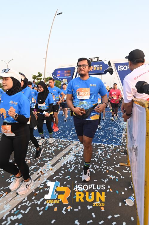 Race photo from ISOPLUS RUN 2025 - JAKARTA
