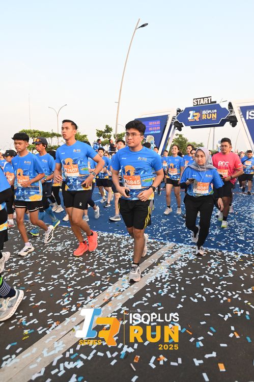 Race photo from ISOPLUS RUN 2025 - JAKARTA