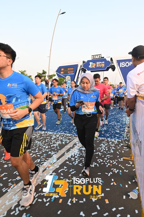 Race photo from ISOPLUS RUN 2025 - JAKARTA