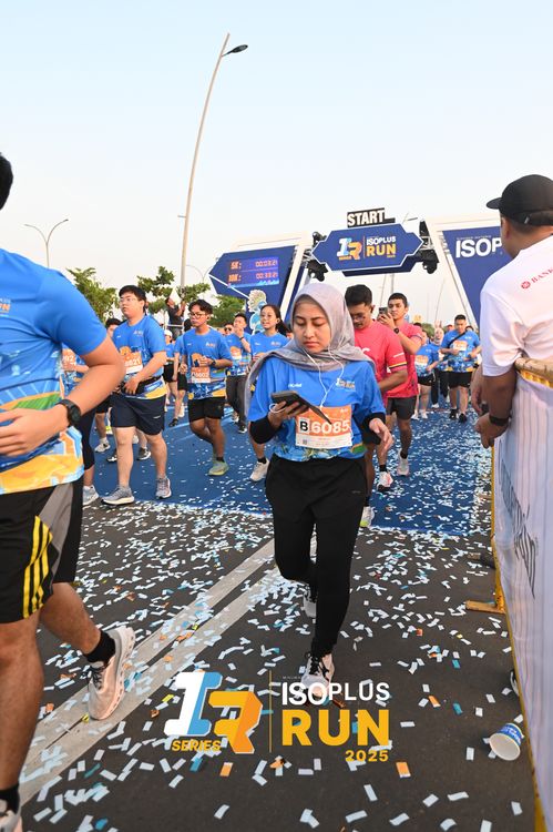 Race photo from ISOPLUS RUN 2025 - JAKARTA