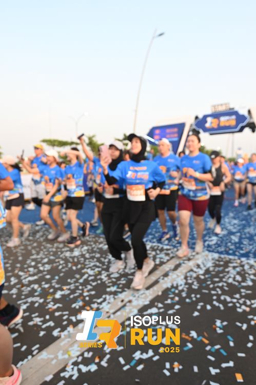 Race photo from ISOPLUS RUN 2025 - JAKARTA