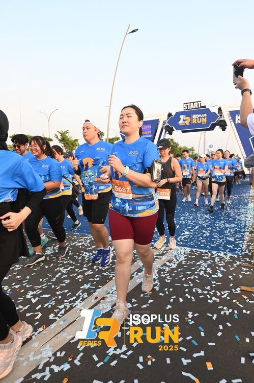 Race photo from ISOPLUS RUN 2025 - JAKARTA