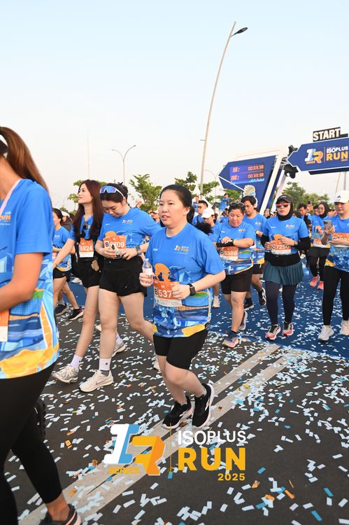 Race photo from ISOPLUS RUN 2025 - JAKARTA