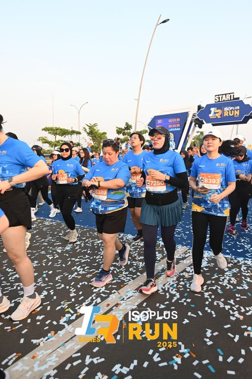 Race photo from ISOPLUS RUN 2025 - JAKARTA