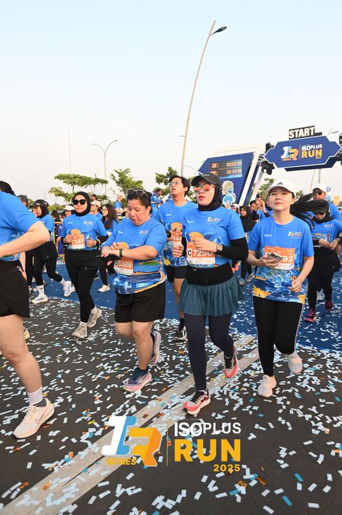 Race photo from ISOPLUS RUN 2025 - JAKARTA