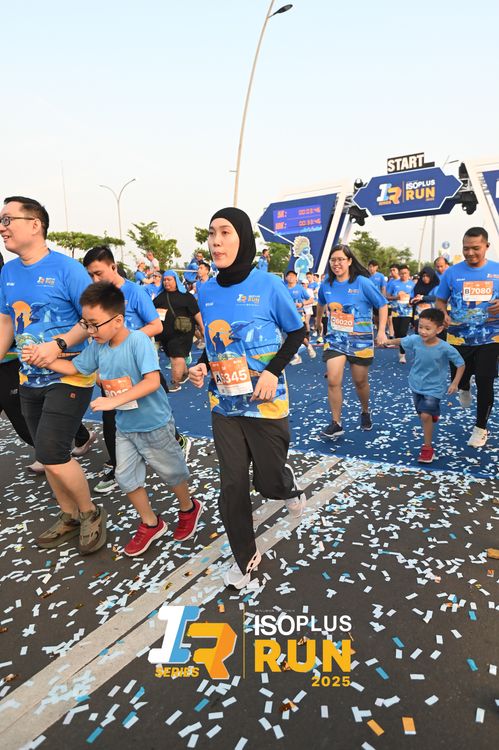Race photo from ISOPLUS RUN 2025 - JAKARTA