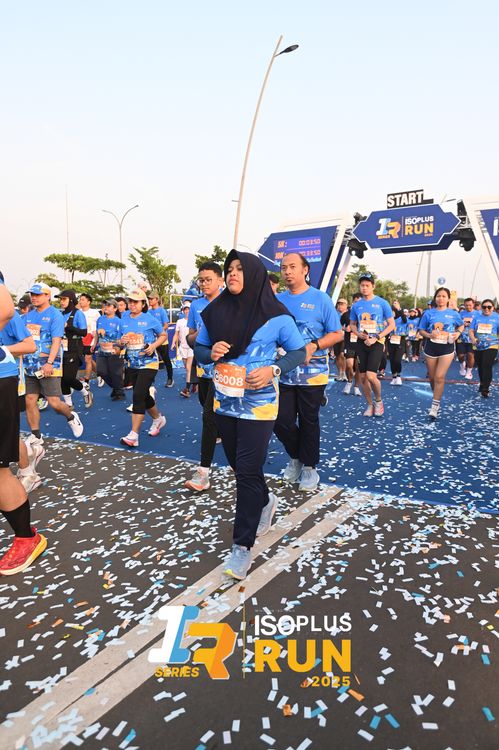 Race photo from ISOPLUS RUN 2025 - JAKARTA