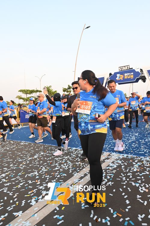 Race photo from ISOPLUS RUN 2025 - JAKARTA