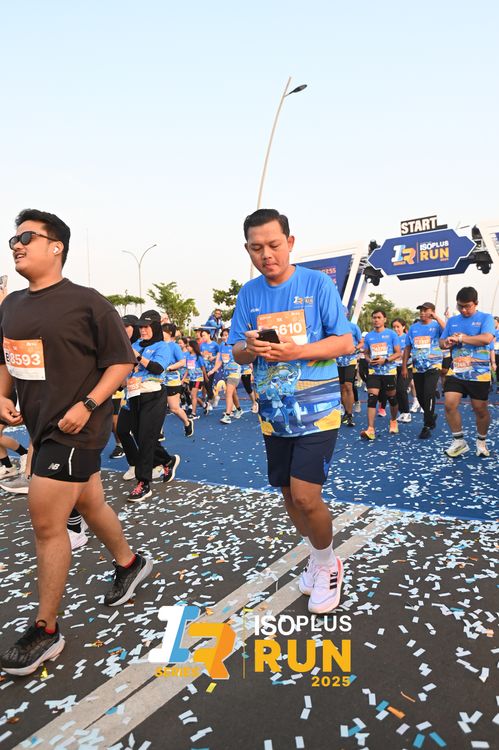 Race photo from ISOPLUS RUN 2025 - JAKARTA