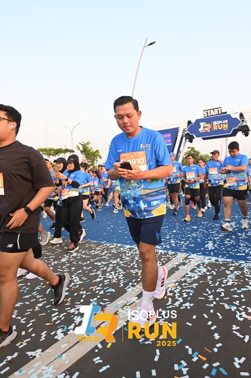 Race photo from ISOPLUS RUN 2025 - JAKARTA