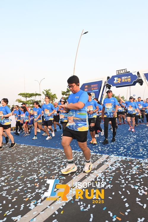 Race photo from ISOPLUS RUN 2025 - JAKARTA