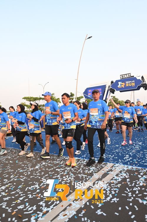 Race photo from ISOPLUS RUN 2025 - JAKARTA