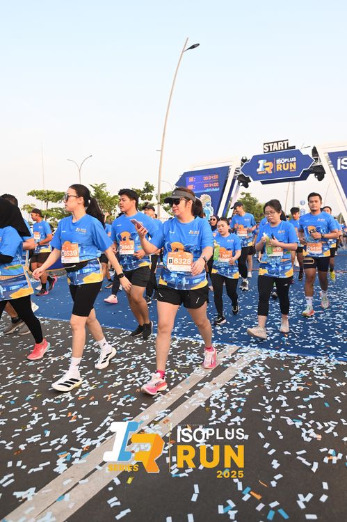 Race photo from ISOPLUS RUN 2025 - JAKARTA