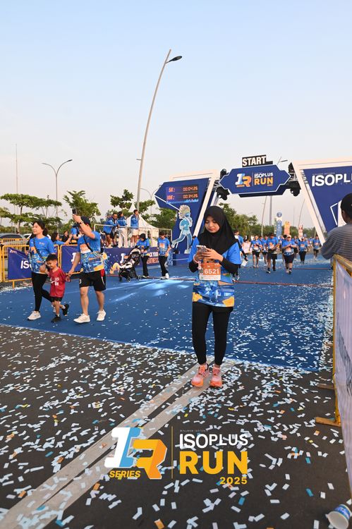 Race photo from ISOPLUS RUN 2025 - JAKARTA