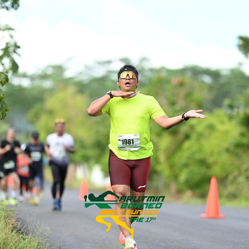 Race photo from ARUTMIN BORNEO RUN 2025