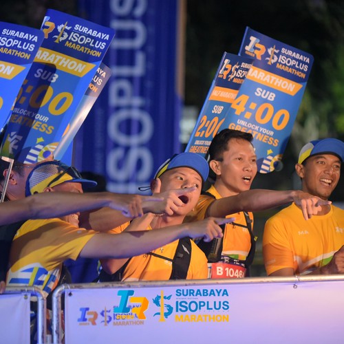 Race photo from SURABAYA ISOPLUS MARATHON 2026