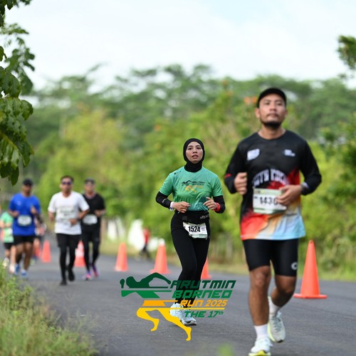 Race photo from ARUTMIN BORNEO RUN 2025