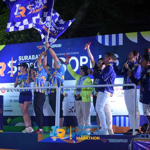 Race photo from SURABAYA ISOPLUS MARATHON 2026