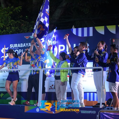 Race photo from SURABAYA ISOPLUS MARATHON 2026