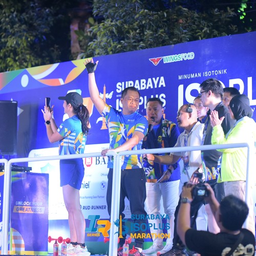 Race photo from SURABAYA ISOPLUS MARATHON 2026