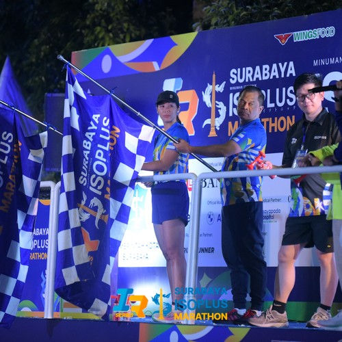 Race photo from SURABAYA ISOPLUS MARATHON 2026