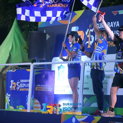 Race photo from SURABAYA ISOPLUS MARATHON 2026