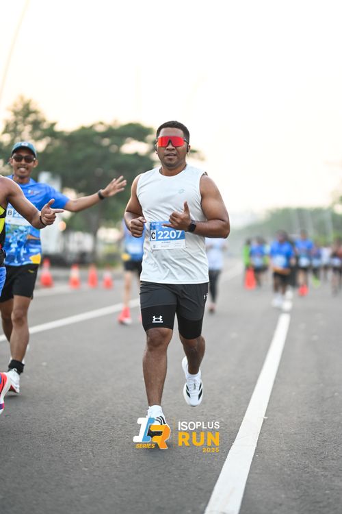 Race photo from ISOPLUS RUN 2025 - JAKARTA